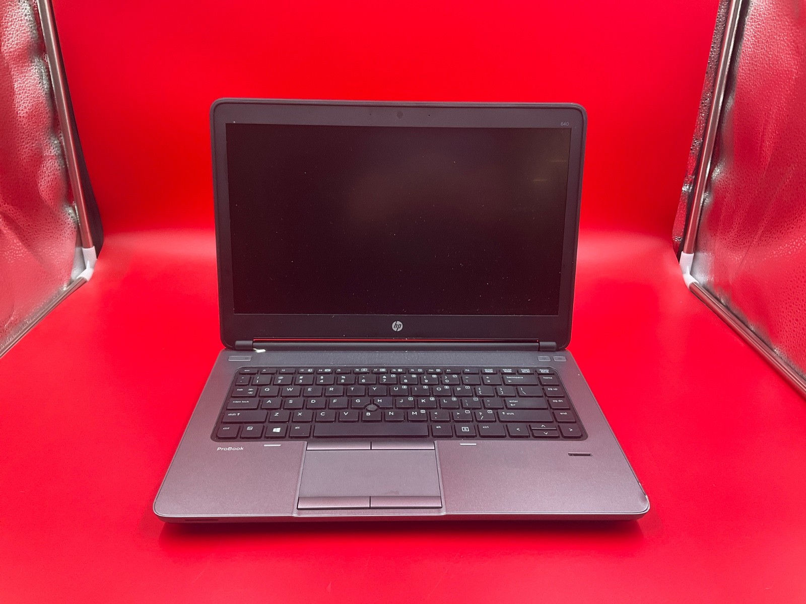 HP ProBook 640 G1 i5-4200M 8GB 256GB DVDRW GbE 802.11ac ••no Windows