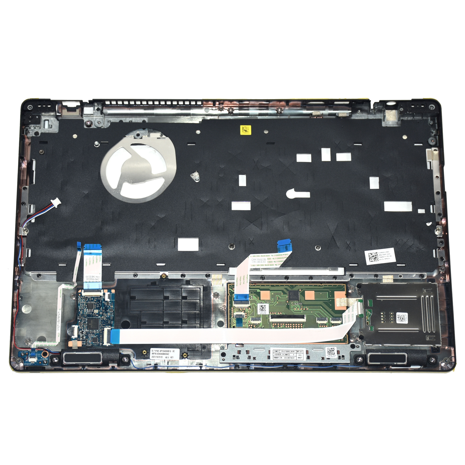 Dell Latitude 5580 Precision 3520 Palmrest Touchpad Assembly and SC Reader P9JJV