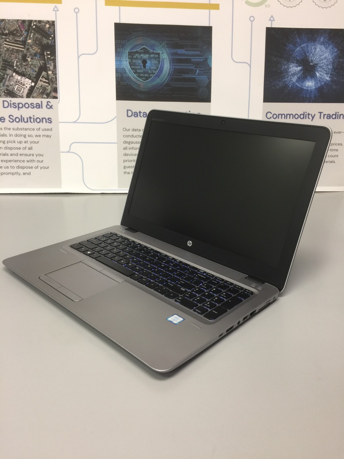HP EliteBook 850 G3 15.6″ (256GB Core i5 6th gen 2.30GHz 8GB RAM WIN 11 PRO