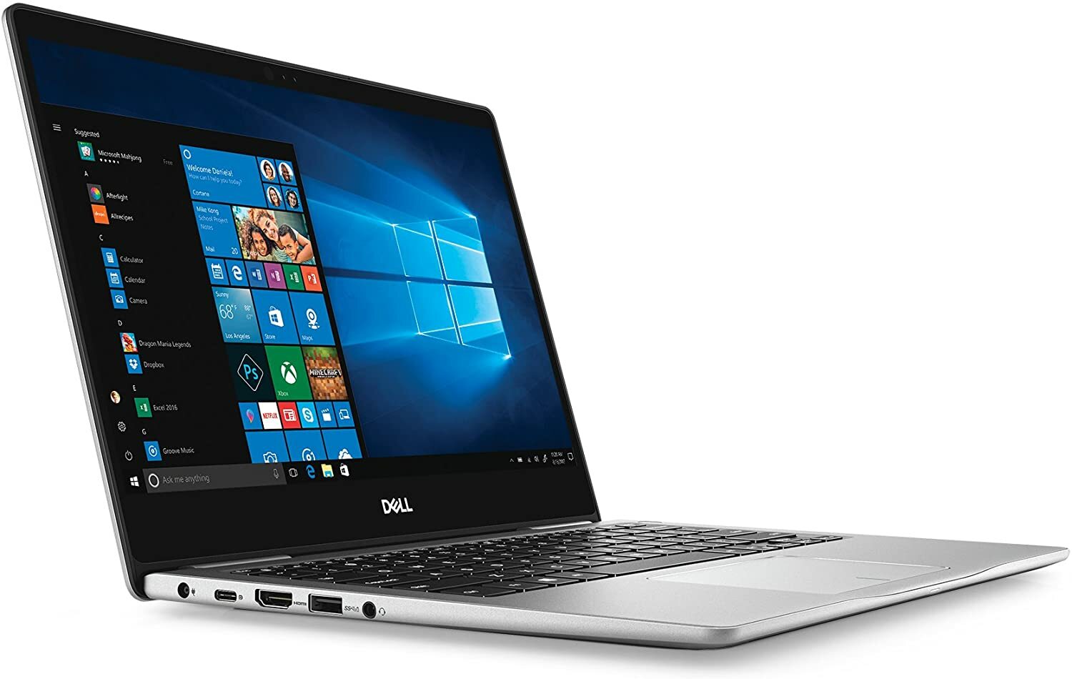 Dell Inspiron 7380 13.3″ FHD 2-in-1 Laptop, i5-8265U 8G,512SSD, Backlit Keyboard