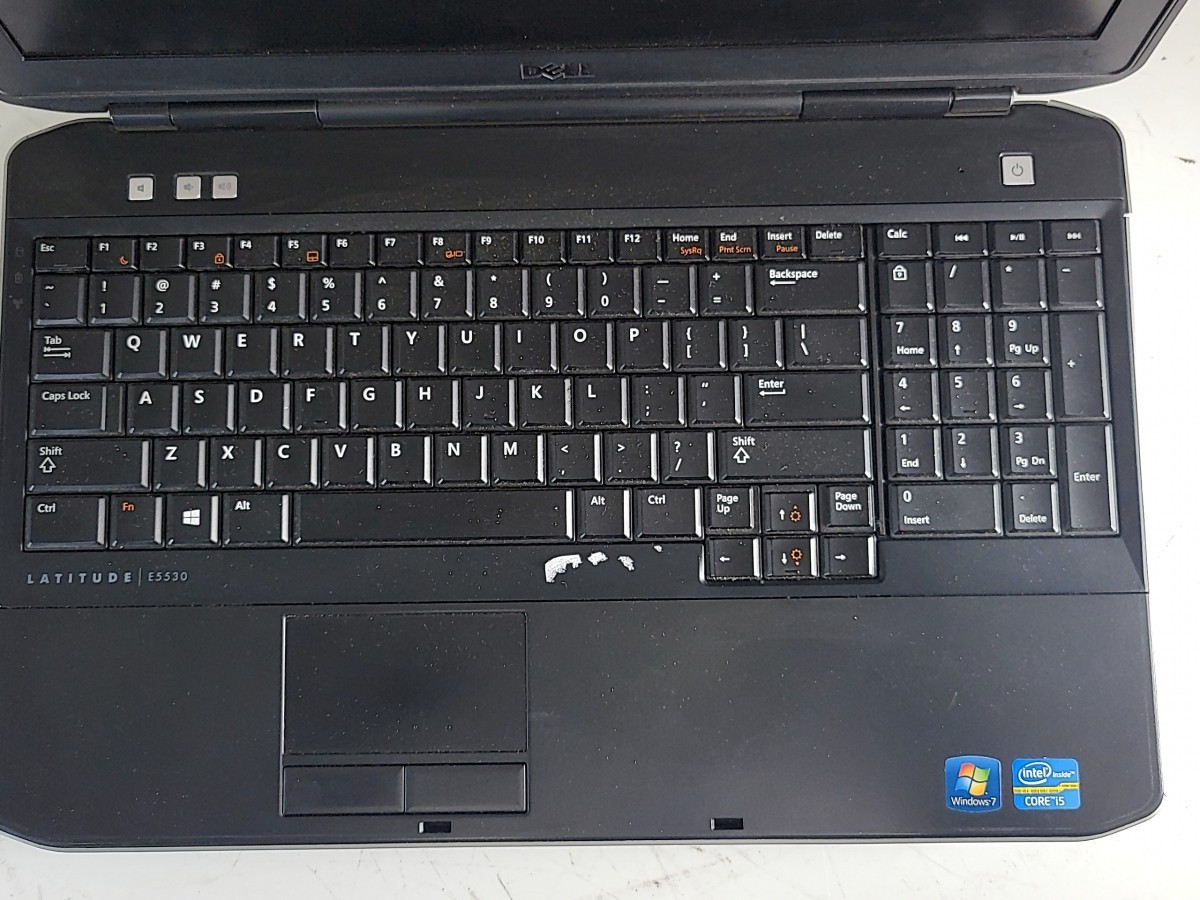 DELL LATITUDE E5530 NON-VPRO Laptop Intel Core I5-3210M 8GB SEE NOTES