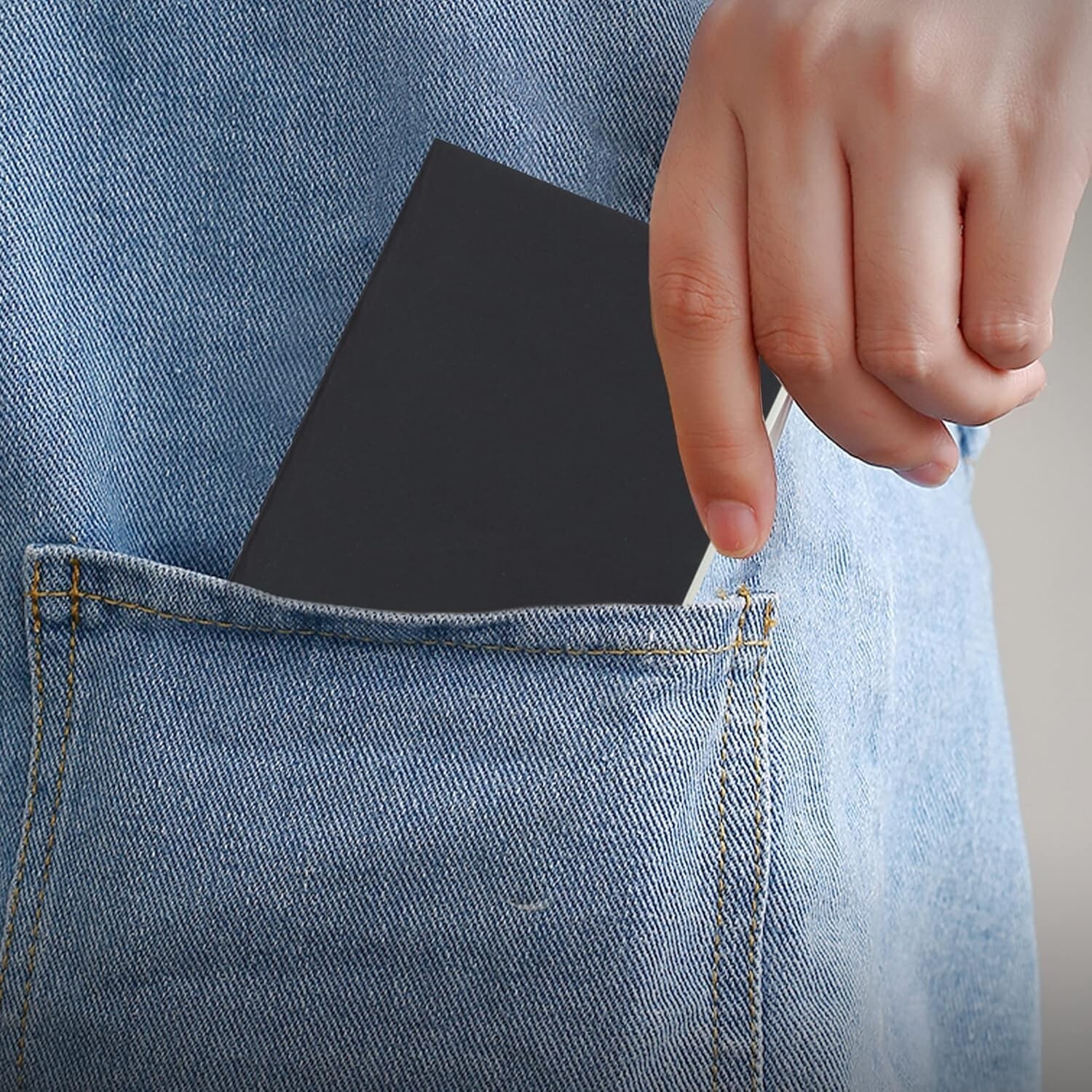 Durable Black Softcover Mini Notebooks – 6 Pack, 3.5” x 5.5” for All Uses