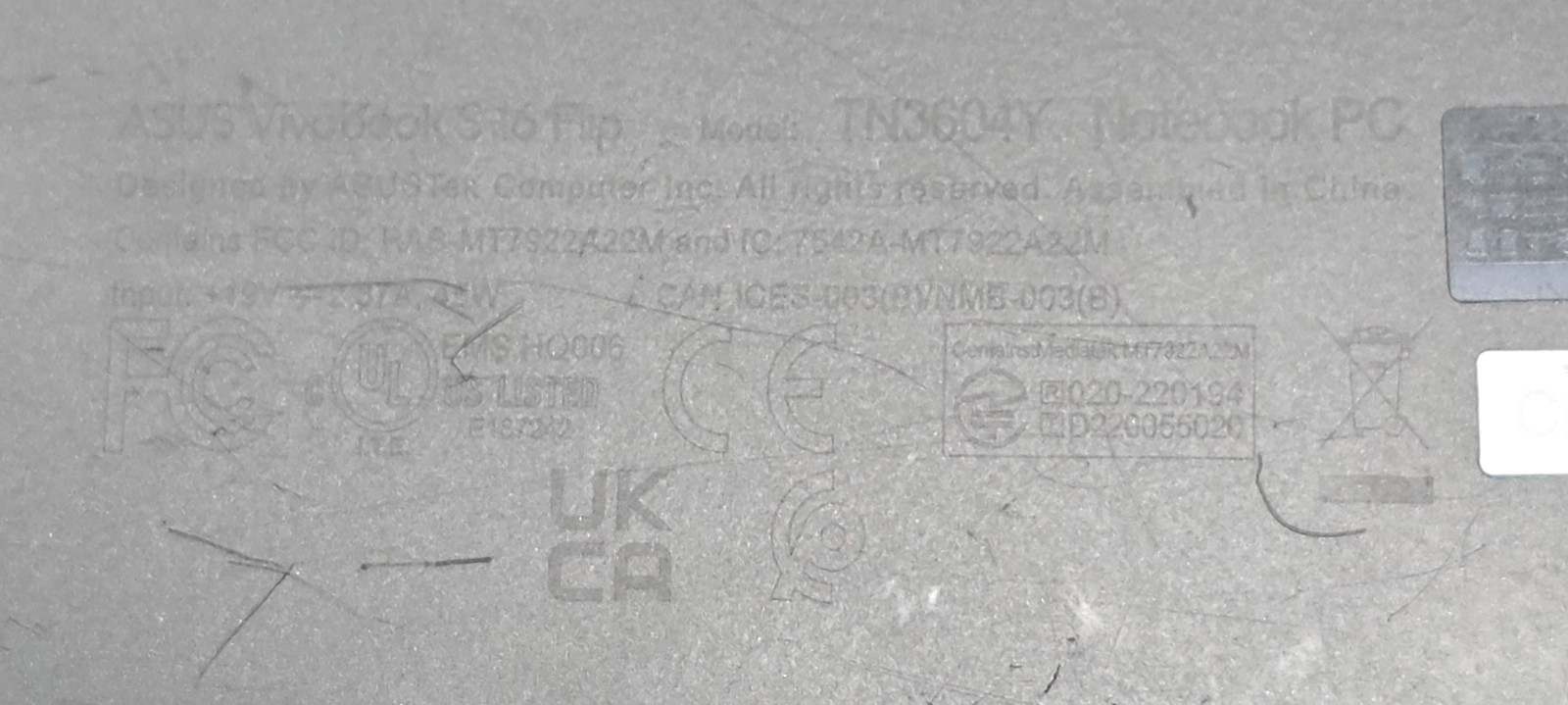 ASUS VivoBook S 16 Flip Laptop Ryzen 5 8GB RAM – POSSIBLE SCREEN BURN IN