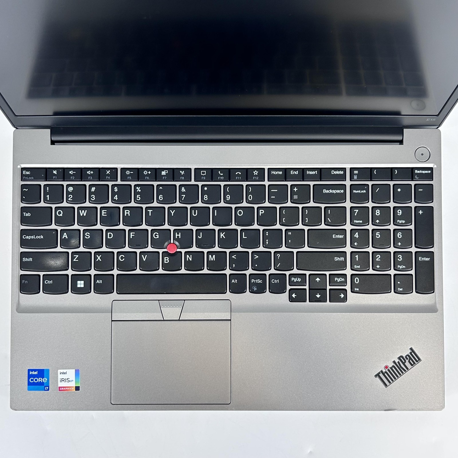 Lenovo ThinkPad E15 Gen 4 Silver FHD 1.7 GHz i7-1255U 16GB 512GB SSD Good