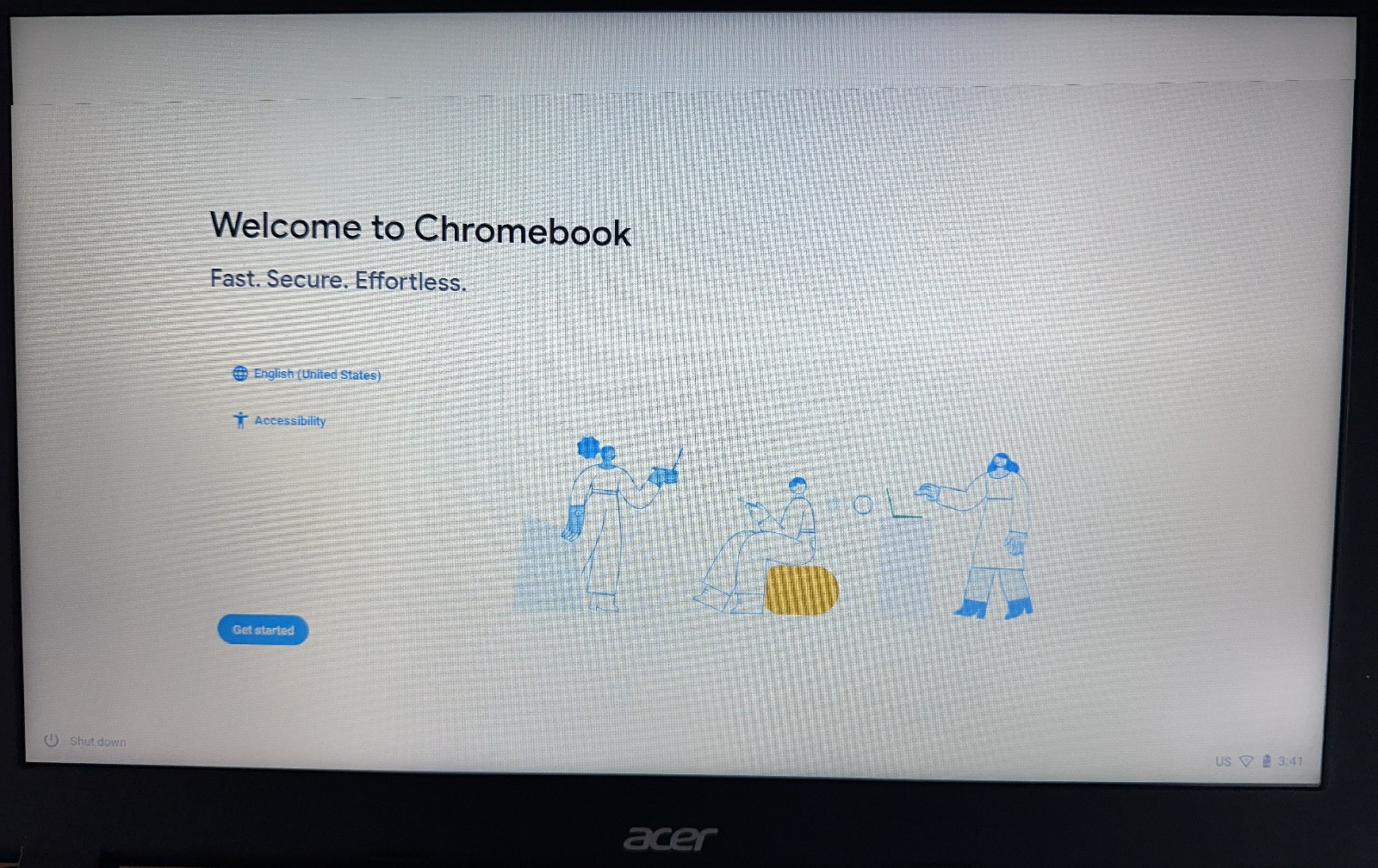 Acer Chromebook CB3-531-C4A5 in very nice Condition. includes power adapter.