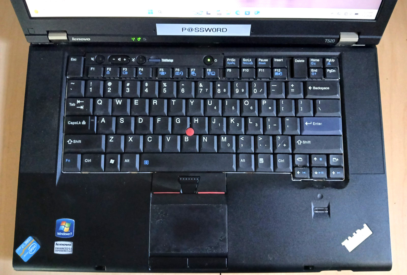 Lenovo ThinkPad T520 Laptop | i7-2640M 2.8GHz | 16GB | 250GB SSD | BD-RE | Win11