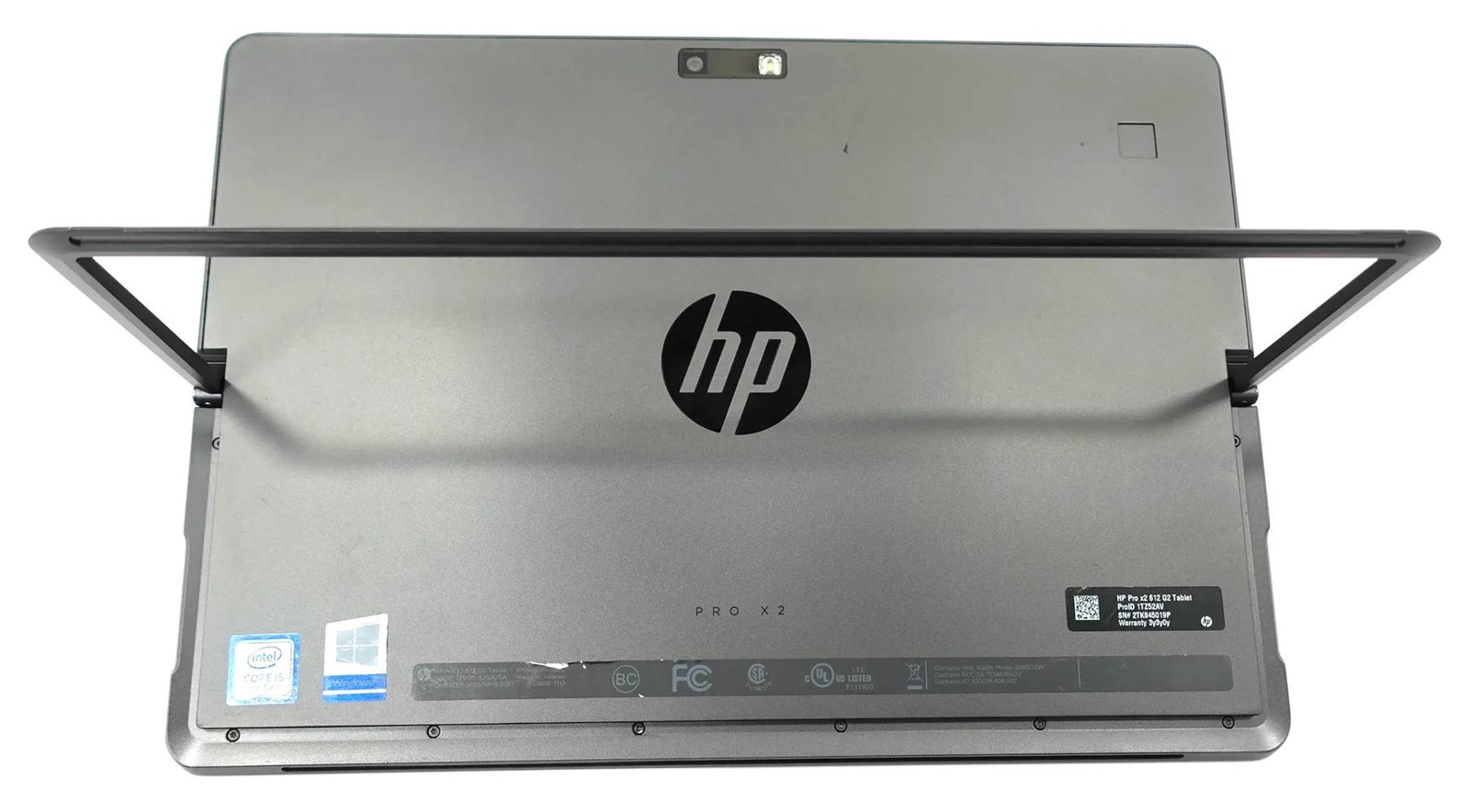 HP Pro X2 612 G2 Tablet Core i5-7Y54 1.20GHz 8GB 256GB SSD