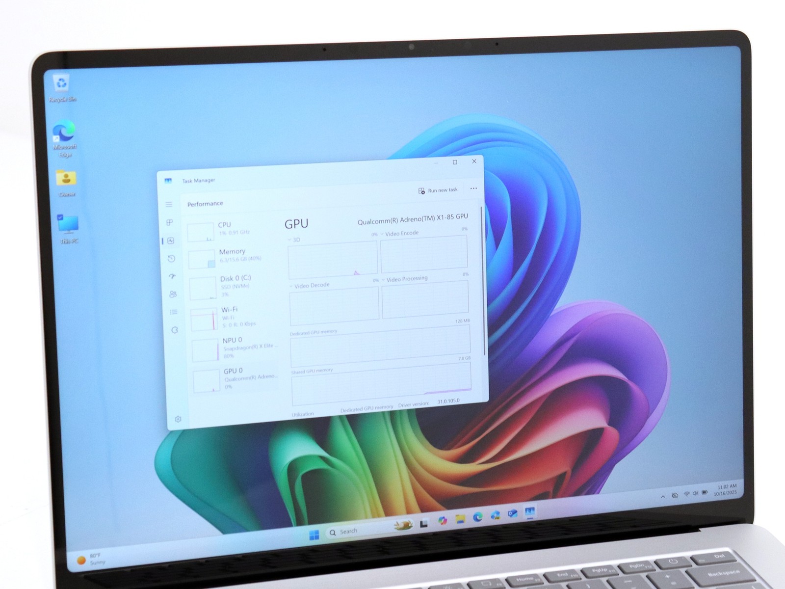 Microsoft Surface Laptop 7th Edition 2037 Snapdragon X Elite 16GB 1TB NVMe W11H