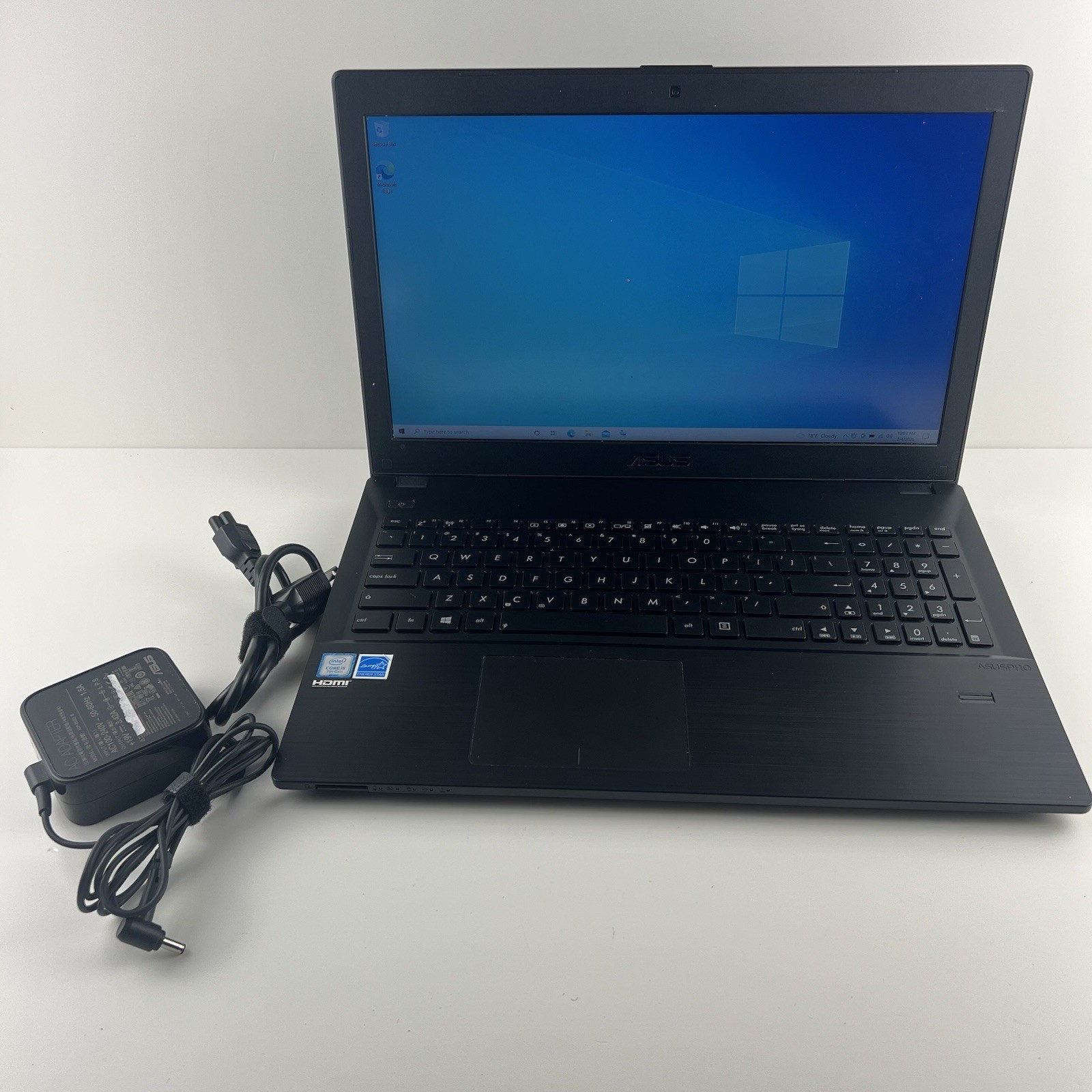 ASUS Pro P2540UB – i5-7200U 8GB 1 TB – 15.5″ – Windows 11 w/Charger, READ