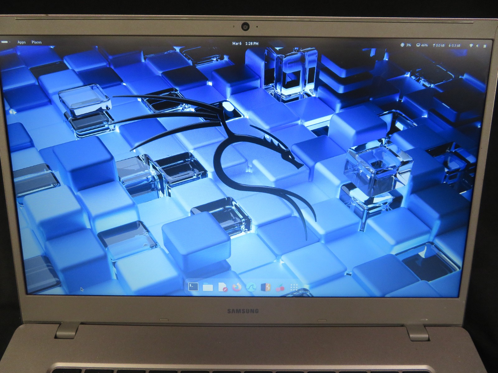 Samsuung 15.5 inch Chromebook Upgraded to KALI Linux