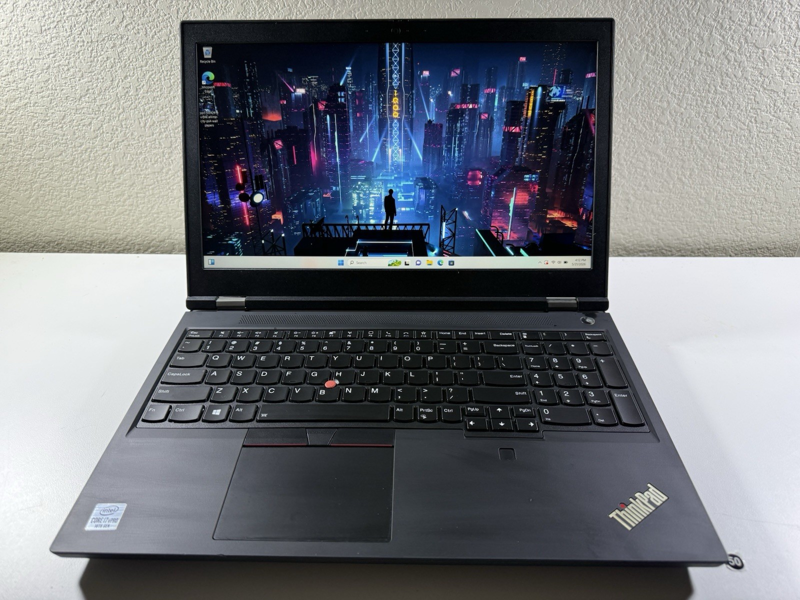 LENOVO THINKPAD P15 GEN 1 | CORE I7-10850H 512GB 8GB RAM WIN 11 NVIDIA T1000