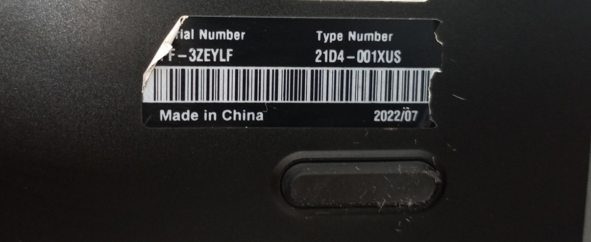 Lenovo ThinkPad Z16 Gen 1 TOUCH AMD Ryzen 7 6850H 16GB/512GB NVMe Win11P MC679!