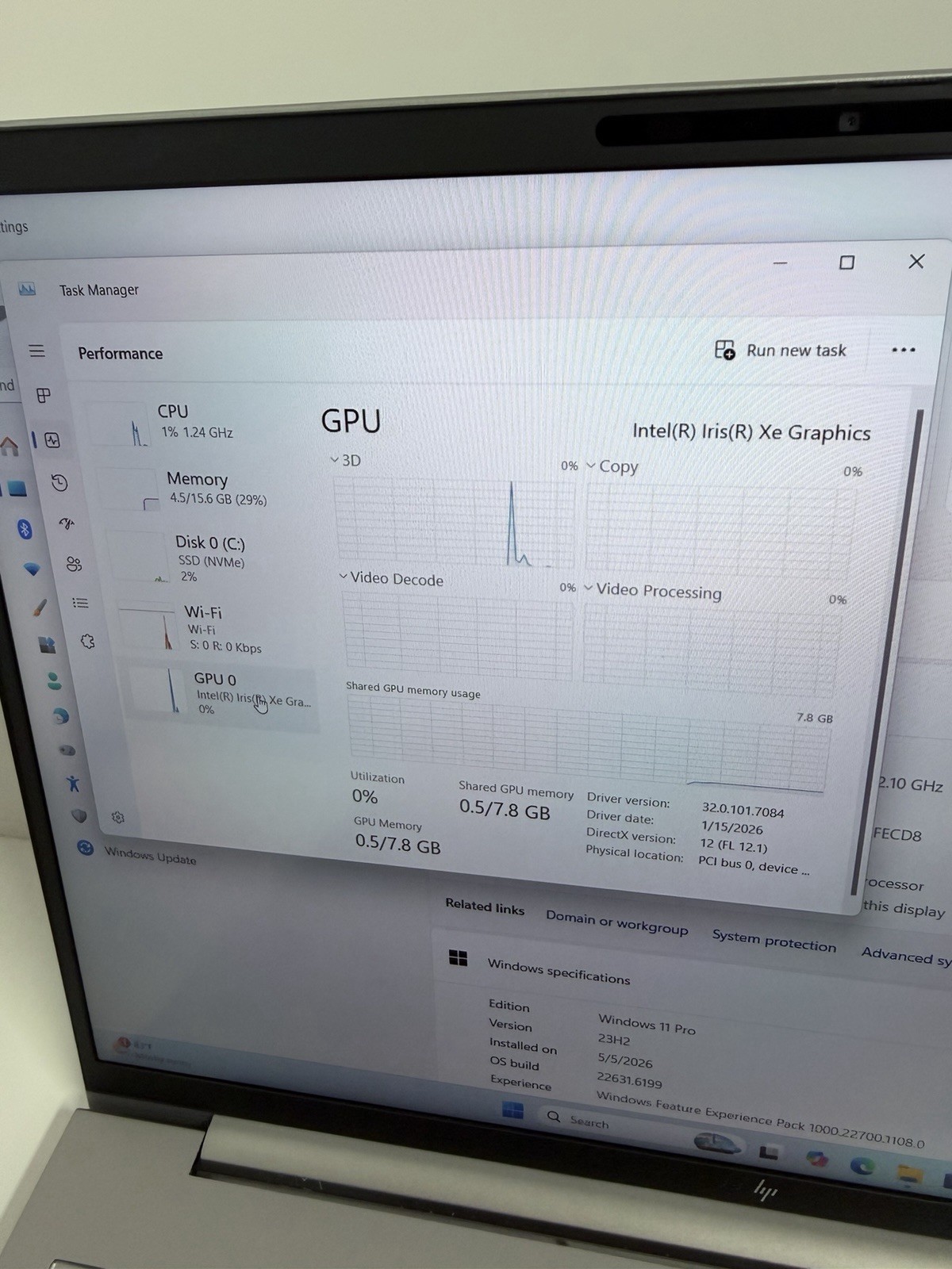 HP ZBook Firefly G9 16 I7-1260P 512GB NVMe 16GB RAM W11P