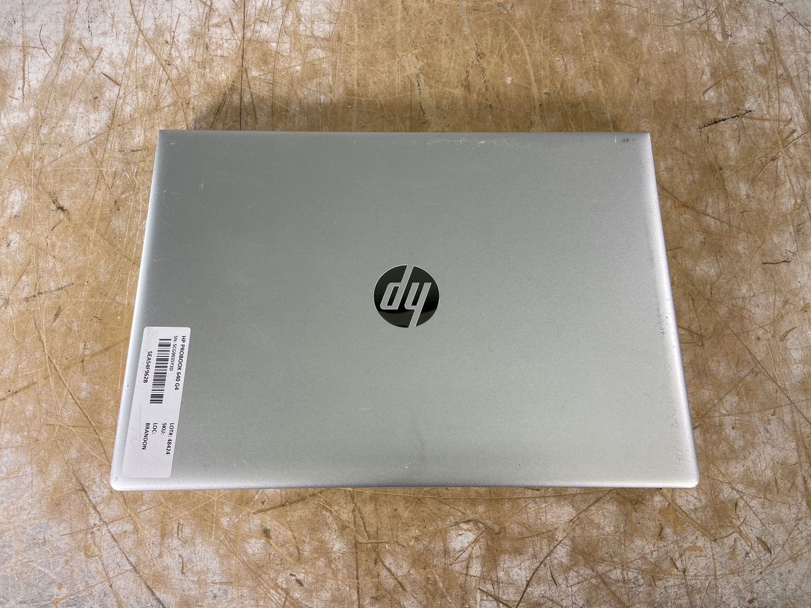 HP PROBOOK 640 G4 i5-8350U @ 1.7GHz, 16GB RAM, NO HDD/OS