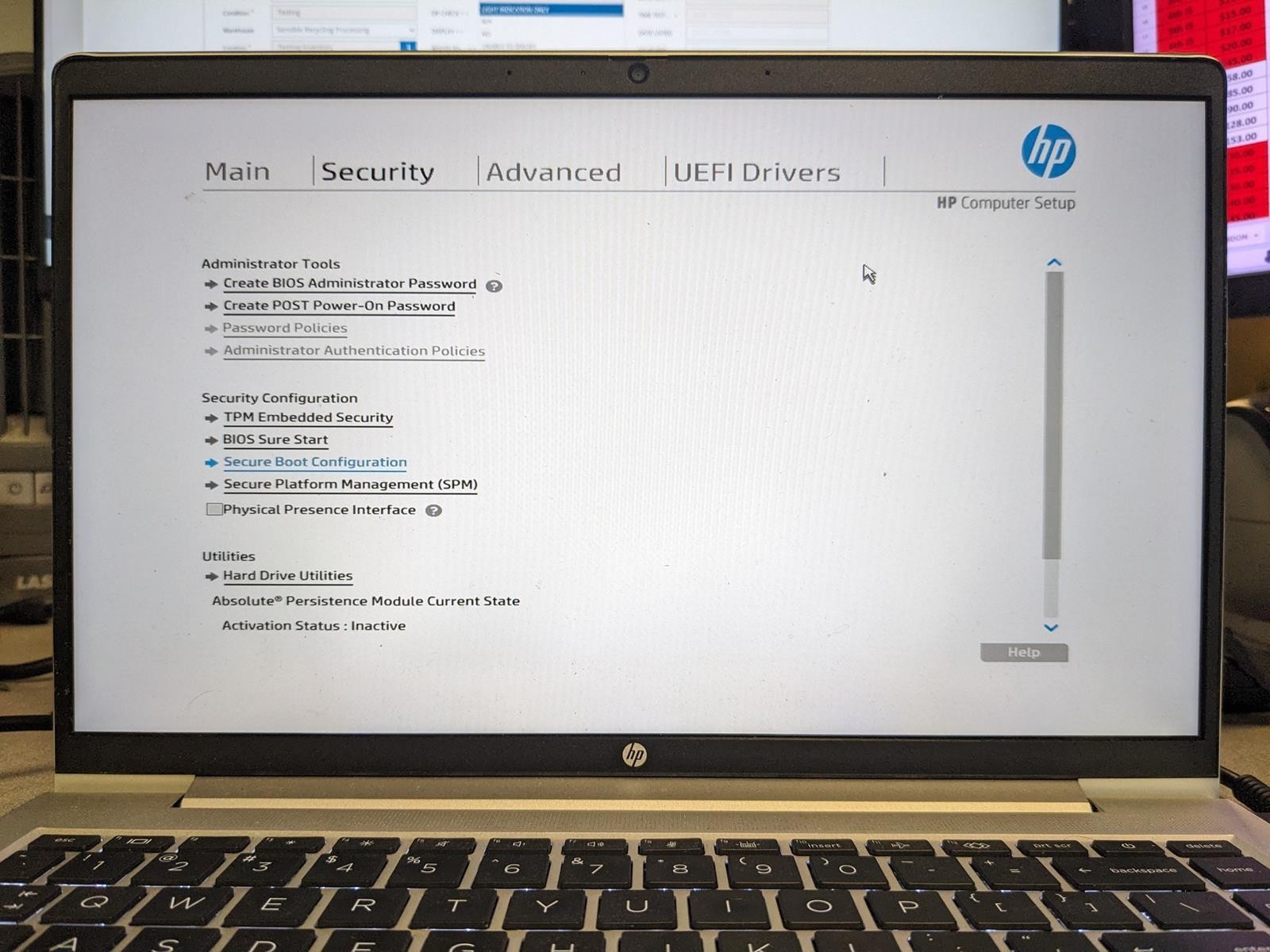HP PROBOOK 440 G8 i5-1135G7 @ 2.40GHz, 4GB RAM, NO HDD/OS