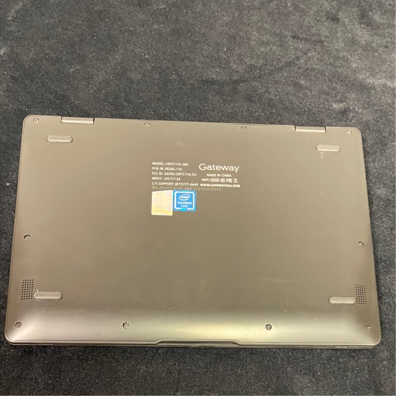 Gateway GWTC116-2BK Black Windows 11 Home S Mode Laptop 4GB+64GB