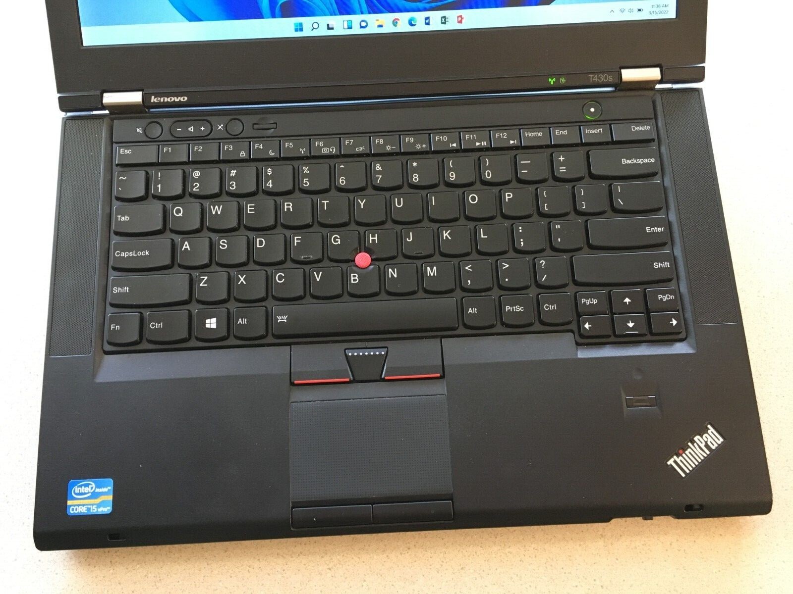 Lenovo T430s, Windows 10 Pro, 16GB RAM, 1TB SSD, MS Office