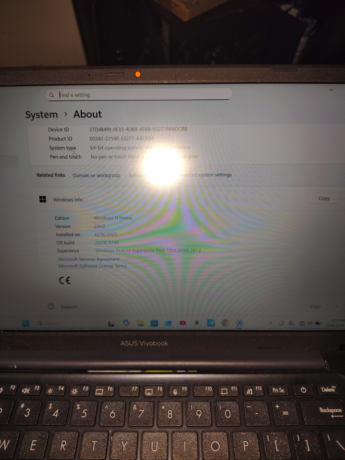 ASUS VivoBook X1404VA 14″ i7-1355U 12GB RAM 477GB SSD Win11 Blue