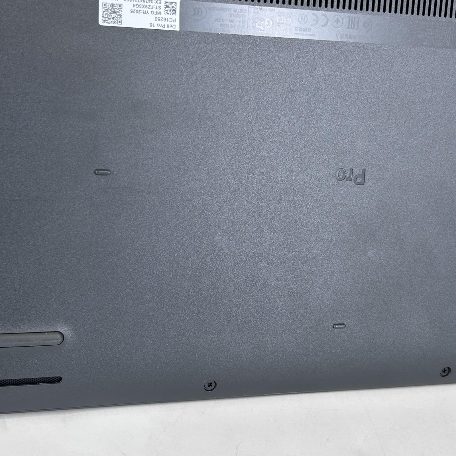 Dell Pro 16 PC16250 Magnetite FHD+ 2.0 GHz Ultra 7 255U 16GB 512GB SSD Very Good