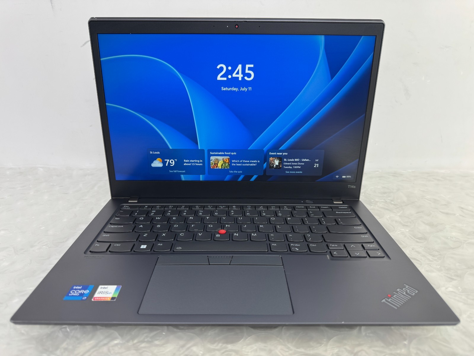 Lenovo ThinkPad T14s Gen 2 i7-1185G7 16GB 256GB SSD 14″ FHD Win 11 Pro