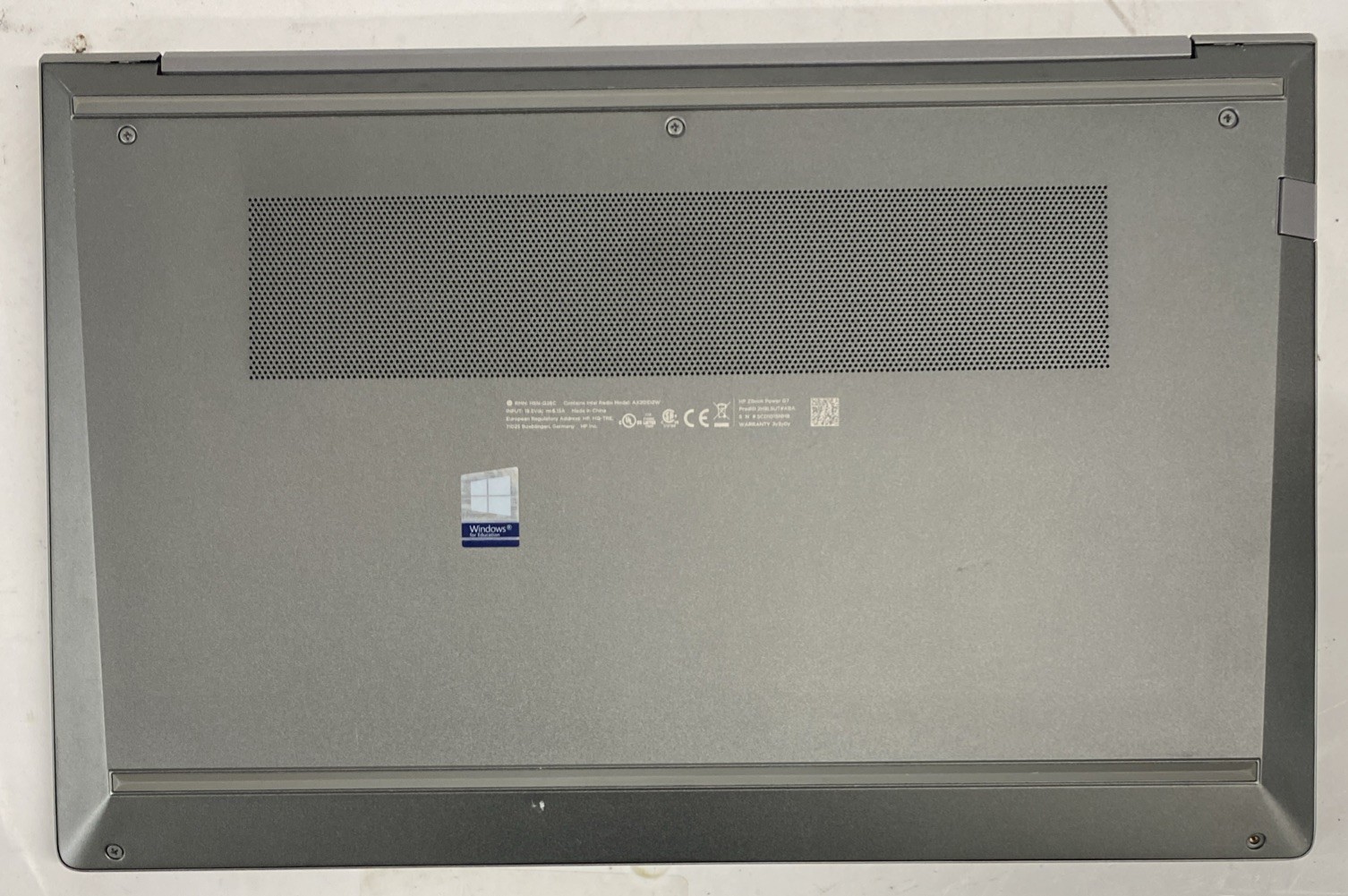 HP ZBook Power 15 G7 Mobile Workstation i5-10300H @ 2.50GHz 8GB DDR4 500GB SSD