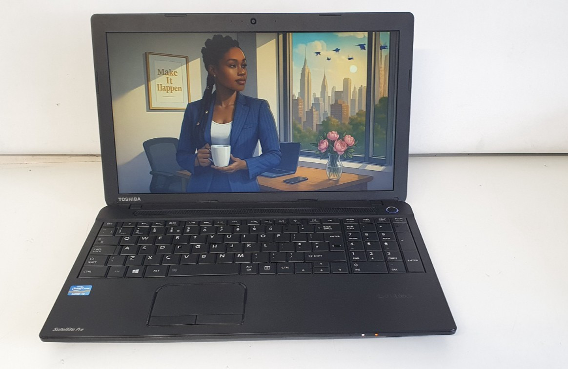 TOSHIBA SATELLITE PRO C50-A-1MX LAPTOP i3-3110M 15.5″ 8GB 240GB SSD HDMI WIN 11