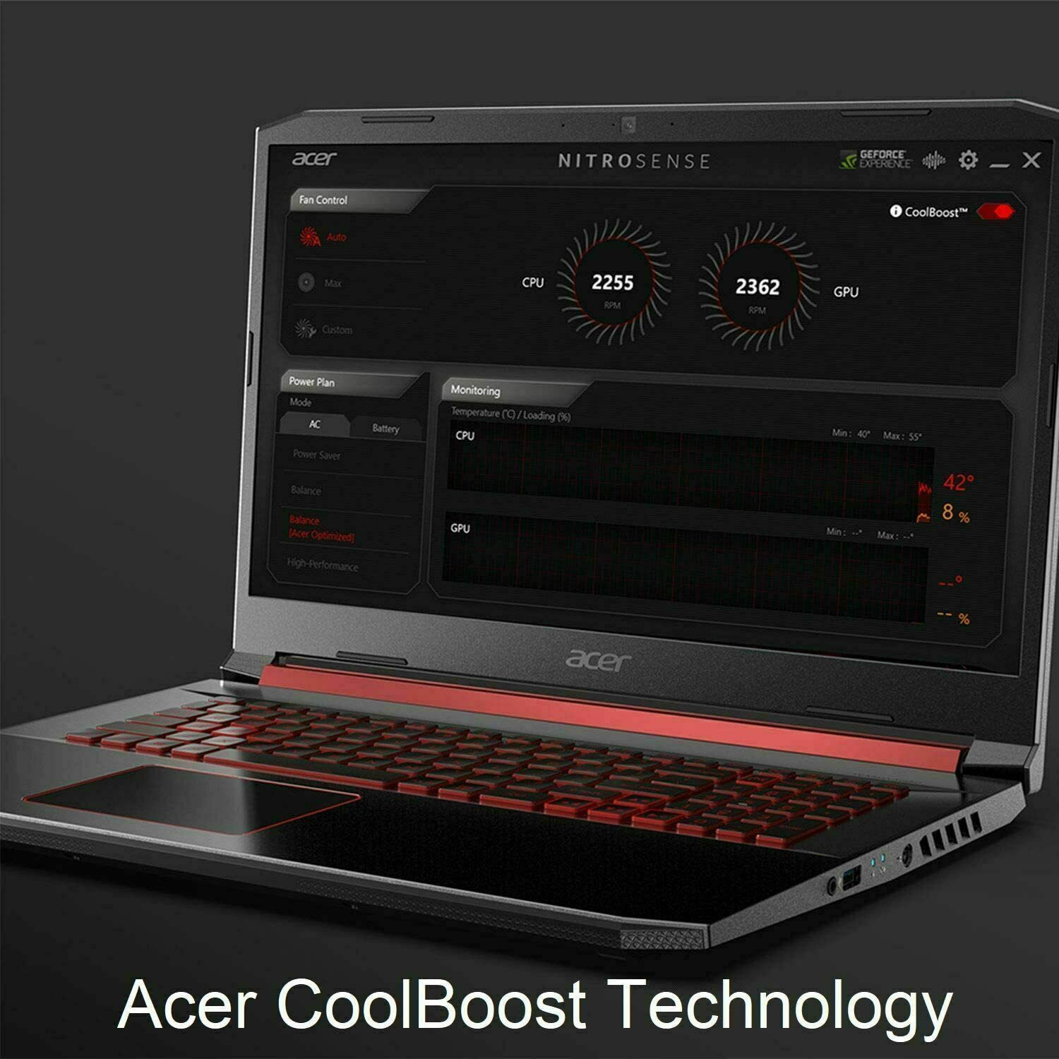 Acer Nitro 5 15.6 Gaming Intel Core i5 9300H 2.40GHz 8GB RAM 128/256GB+500G/1TB