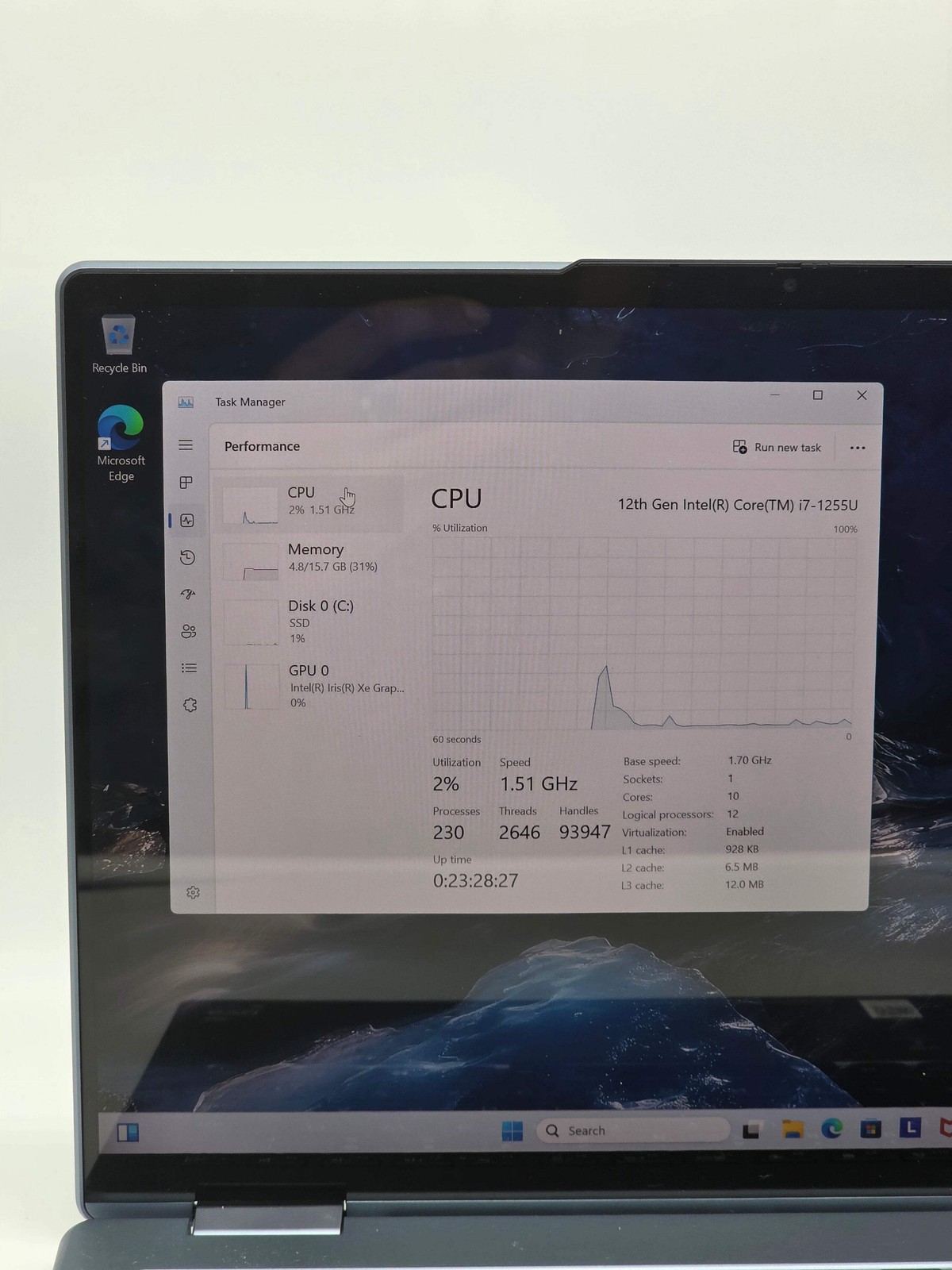 Lenovo Yoga 7i 14″ 2-in-1 Touch Laptop i7 16GB RAM 512GB SSD Blue