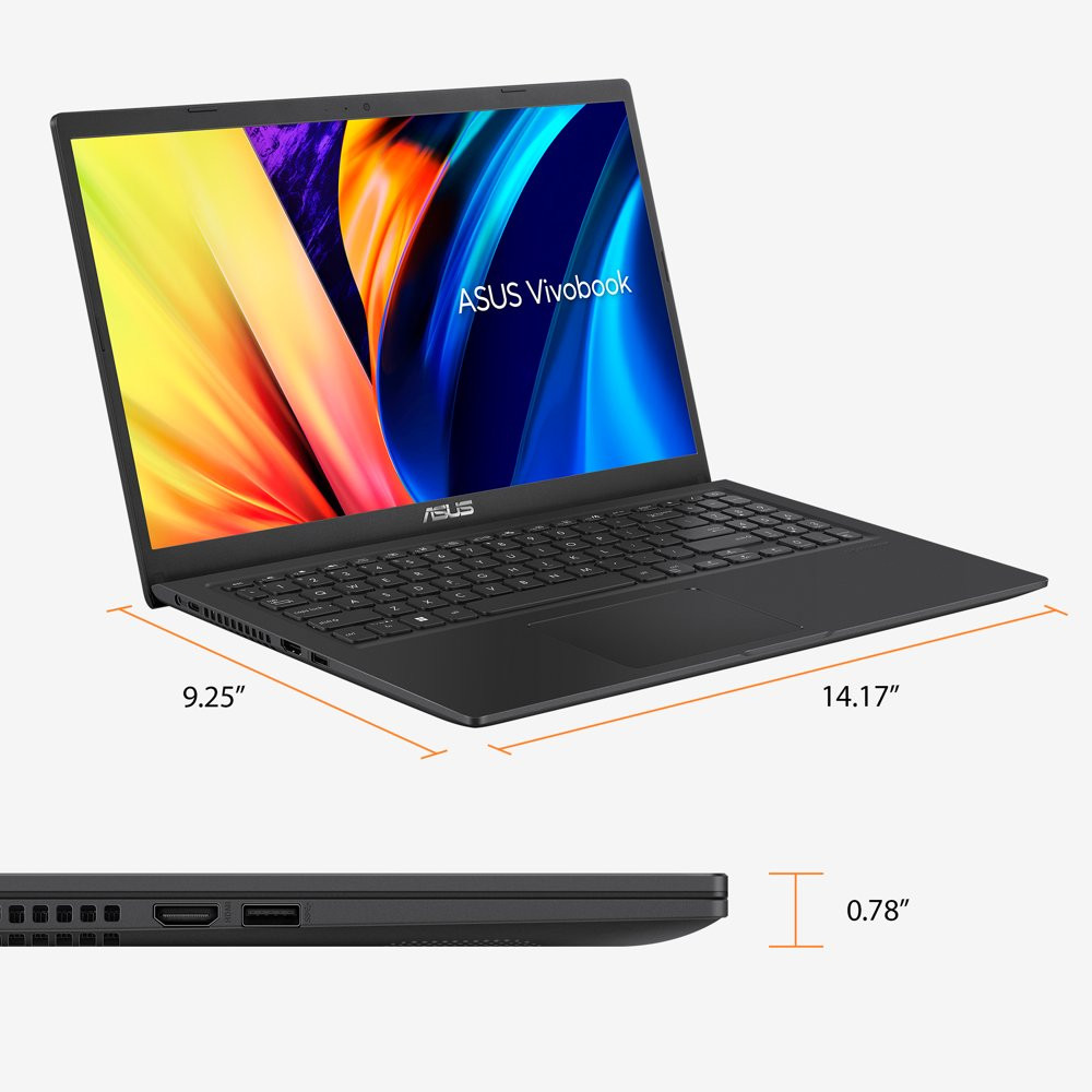Vivobook 15.6″ FHD PC Laptop, Intel Core I5-1135G7, 8GB RAM, 256GB, Win 11 Home,