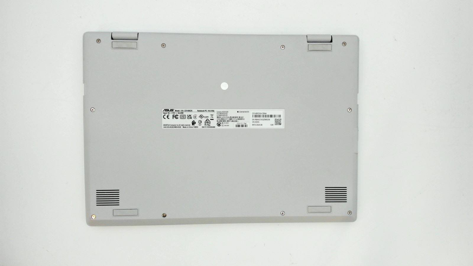 Asus Chromebook CX1 14″ Intel Celeron N4500 4GB 64GB CX1400CKA-DB44 PC1701453