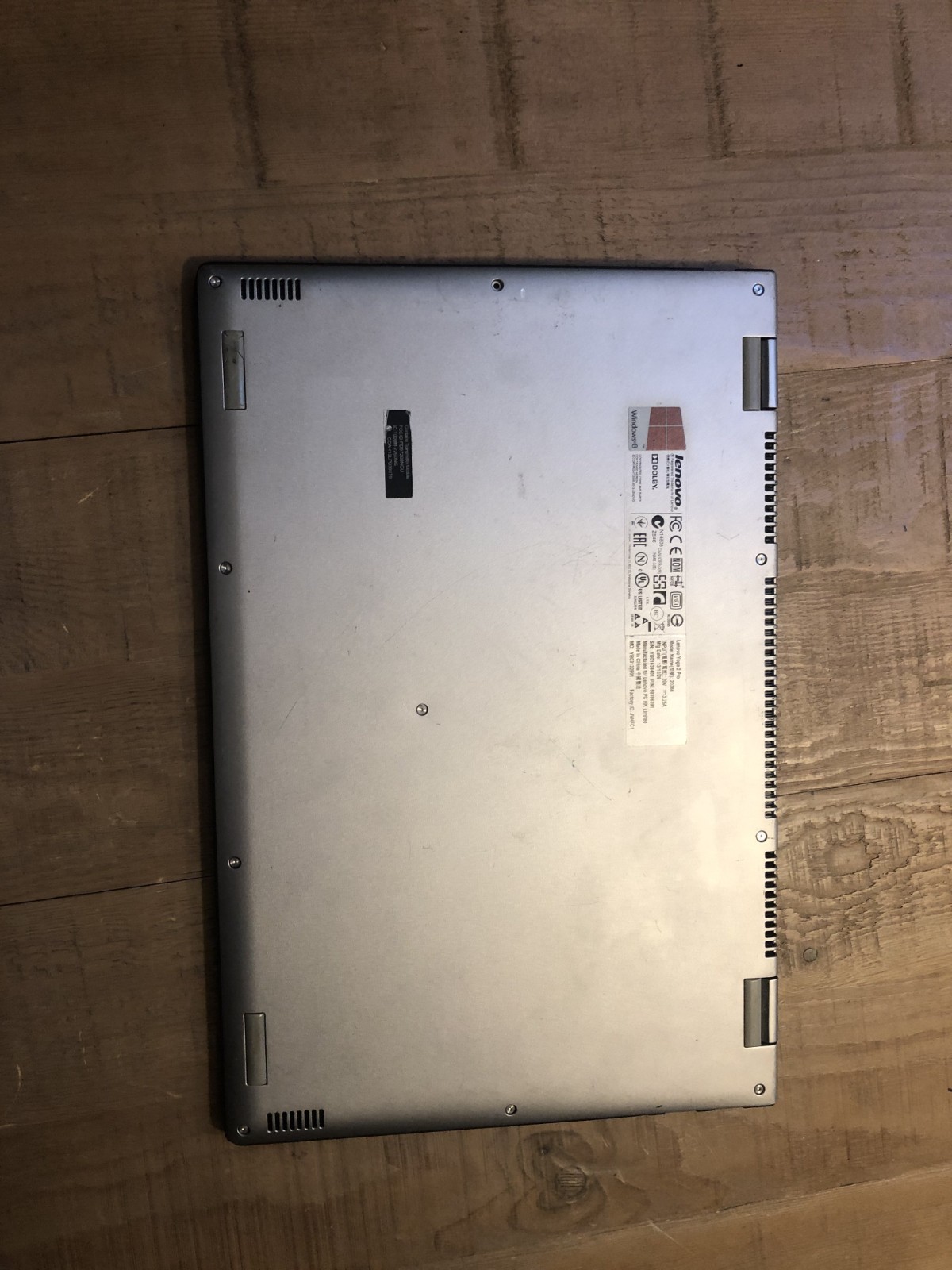 Lenovo Yoga 2 Pro 20266 – i7 4500U – 8GB Ram – 256 GB SSD