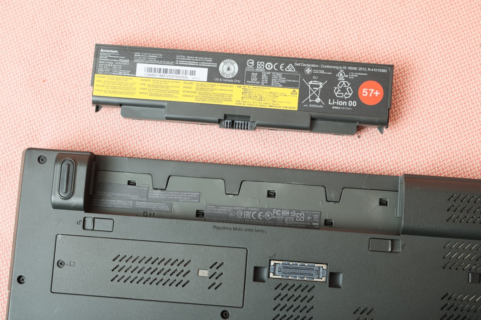 Lenovo ThinkPad T540p 15.6″ HD i5-4210M 4GB RAM No HDD No OS