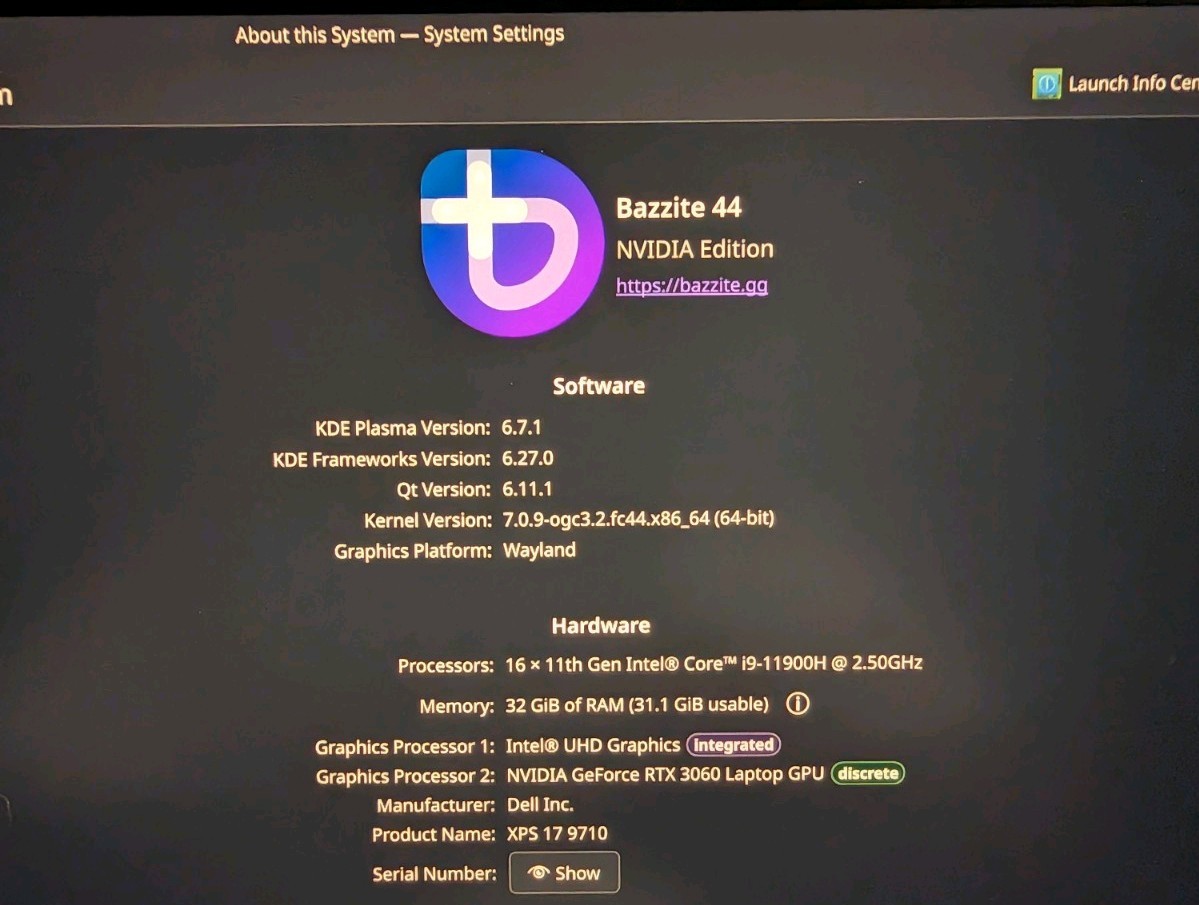 Dell XPS 9710 i9-11900H 1TB SSD 32GB MEMORY RTX 3060 17″ WIN11 PRO/BAZZITE