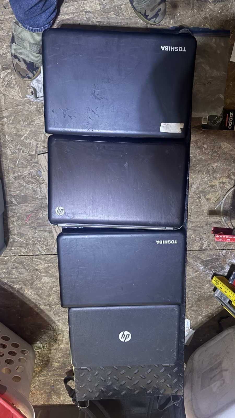 Mixed Laptop Lot Of 8 Parts Only Some Work Some Don’t