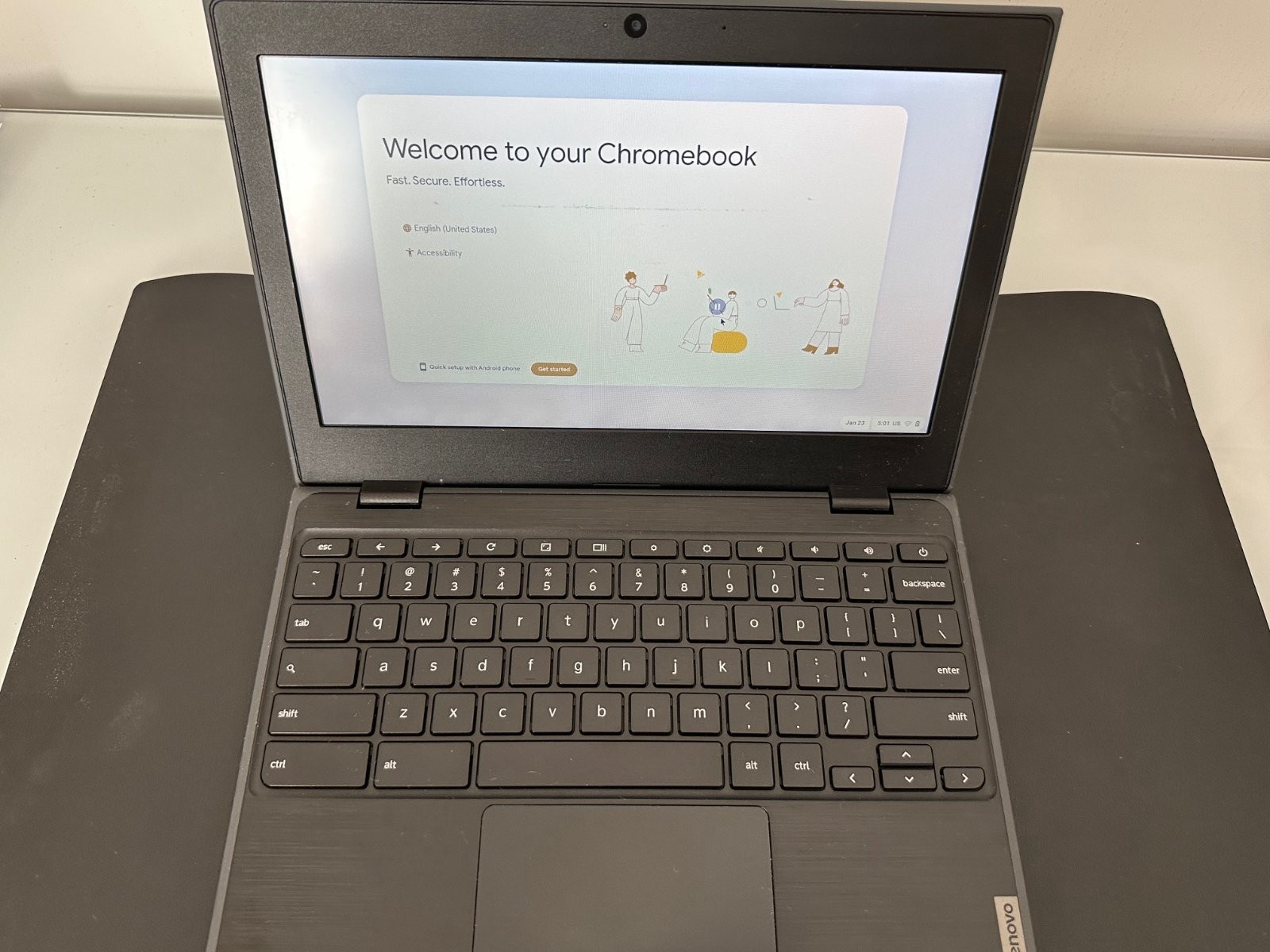 Lenovo Chromebook 100e Gen2 81MA0020US 32GB Wifi 4GB Scratch and dent