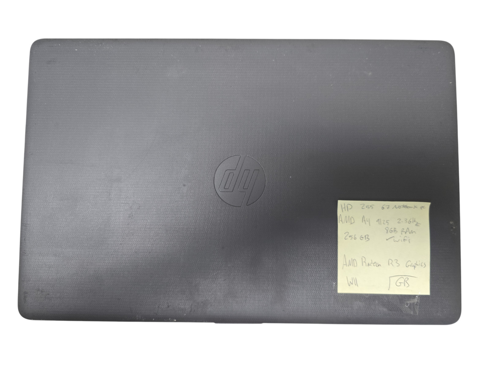 HP 255 G7 A4-9125@2.3GHz 256GB SSD 8GB Ram reset fresh reset Win11 Tested