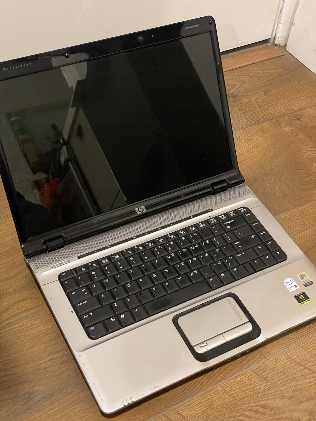 HP Pavilion dv6000 Intel Centrino Duo, 1GB RAM, 80GB HD 15.4” Laptop – UNTESTED