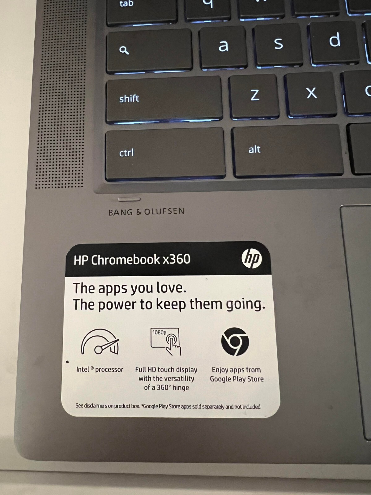 HP Chromebook X360 2-In-1 14″ Touchscreen i3 2.2GHz 8GB RAM 64GB SSD READ