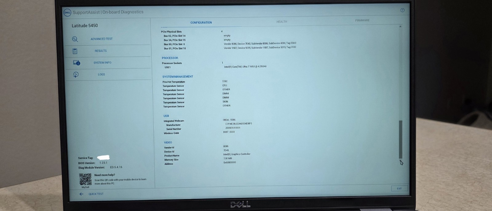 Dell Latitude 5450 14″ FHD TOUCH Core Ultra 7 32GB 512GB NVMe Win 11 Gray