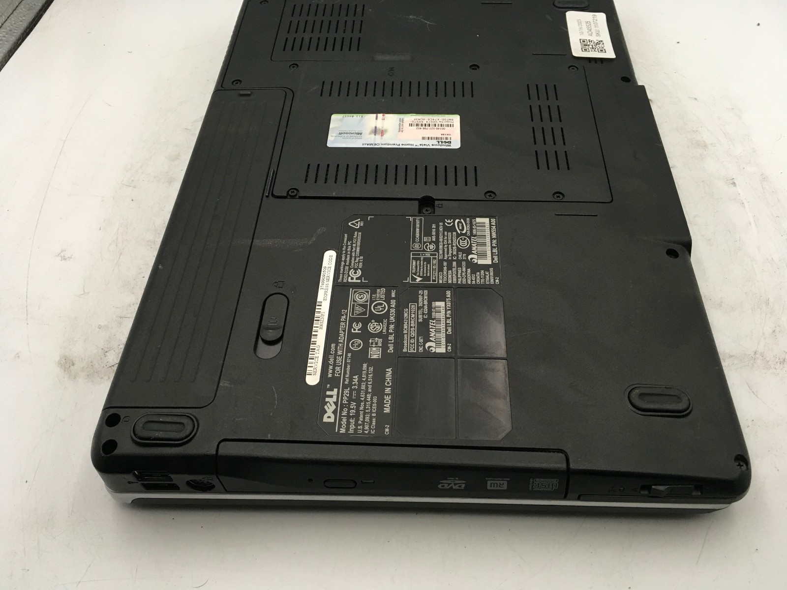 DELL INSPIRON 1525 – BOOTS TO BIOS – INTEL CORE 2 DUO – 2GB RAM – READ DESC – BB