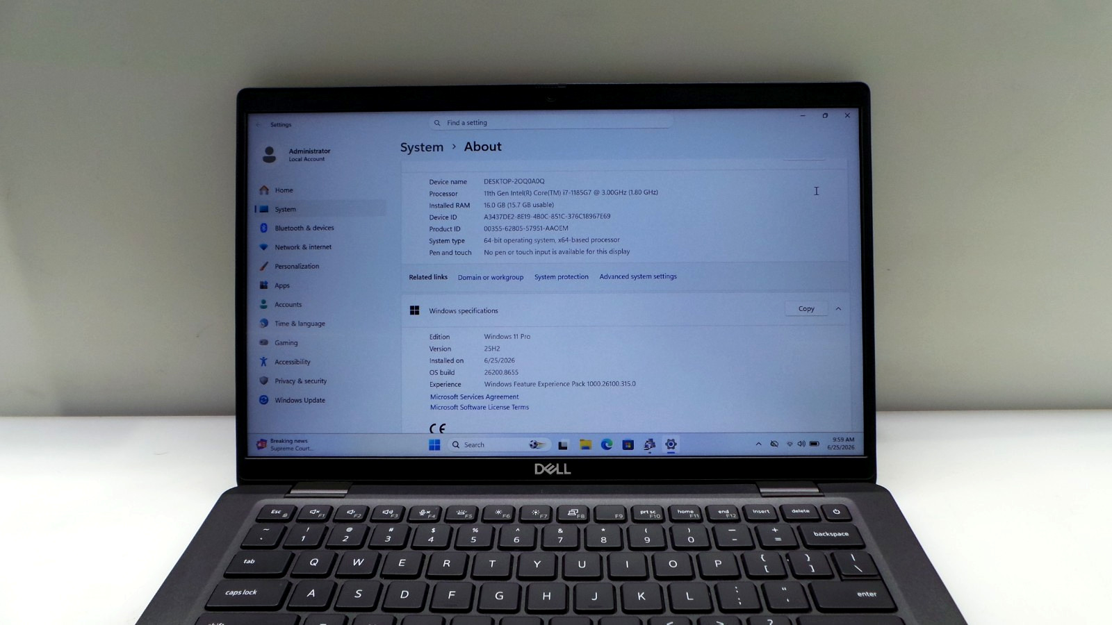 Dell Latitude 7420 | 14″ | i7-1185G7 3.00GHz | 16GB RAM 512GB NVMe | WIN 11 PRO