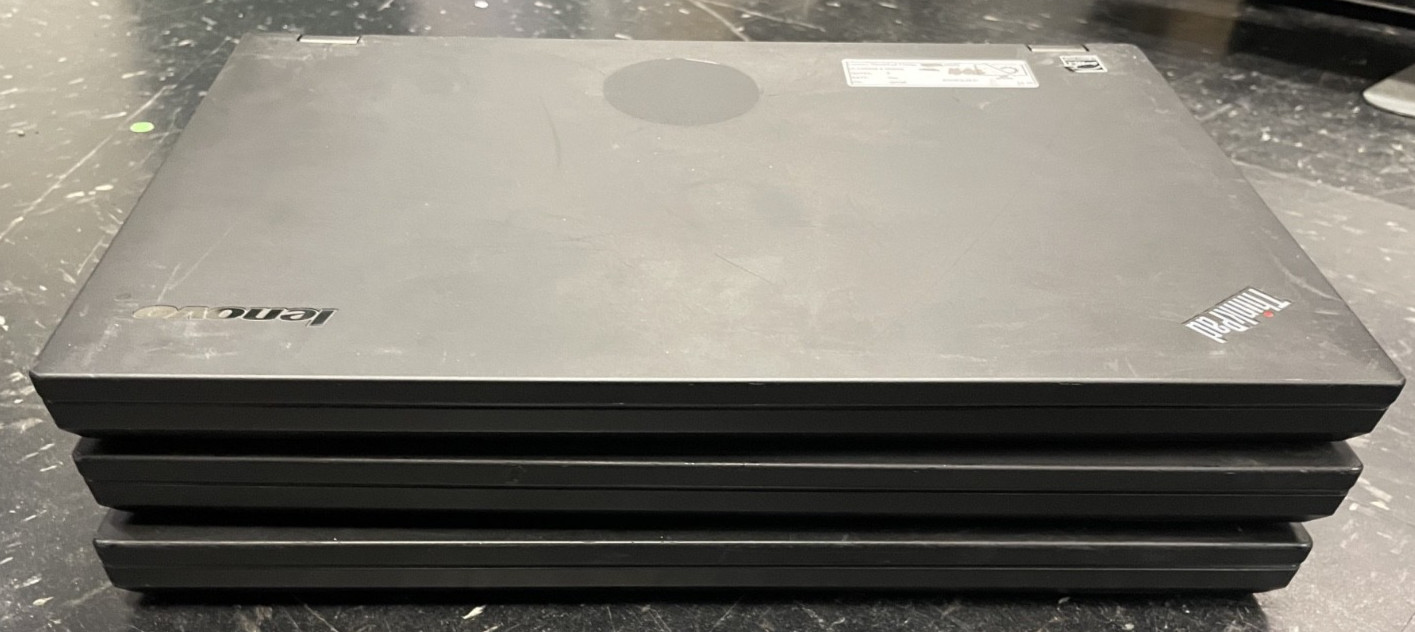 Lot of 3 Lenovo ThinkPad T540p I5-4200m 2.50GHz 16GB No DRIVE/OS *SOLD AS-IS