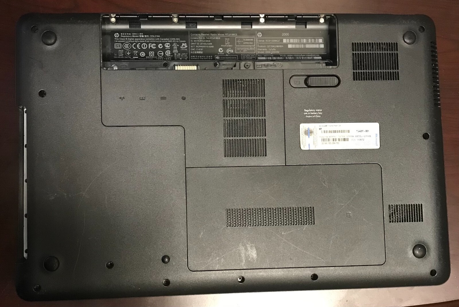 HP 2000 ( only for parts )