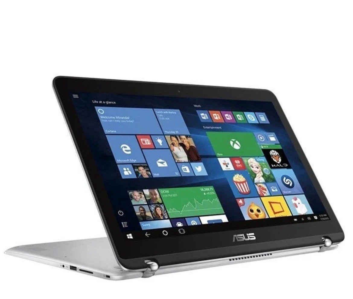 ASUS 15.6″ 2-in-1 Touchscreen Laptop, 256GB SSD 1TB HDD, 7th Intel i5, 16GB RAM