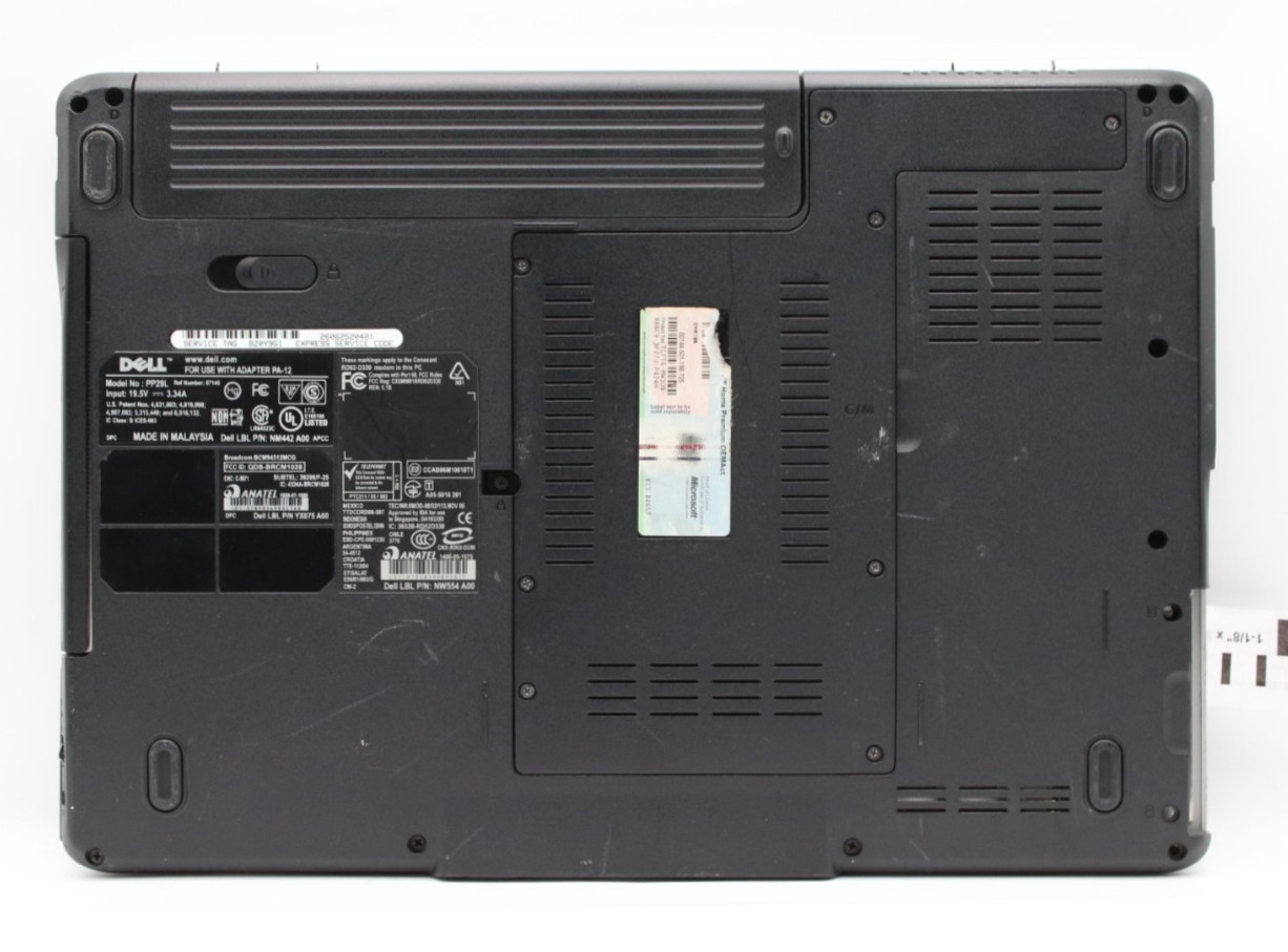 Dell Inspiron 1525 2Duo-T2390@1.86GHz 4GB DDR2 NO STORAGE OR OS *USED/TESTED*