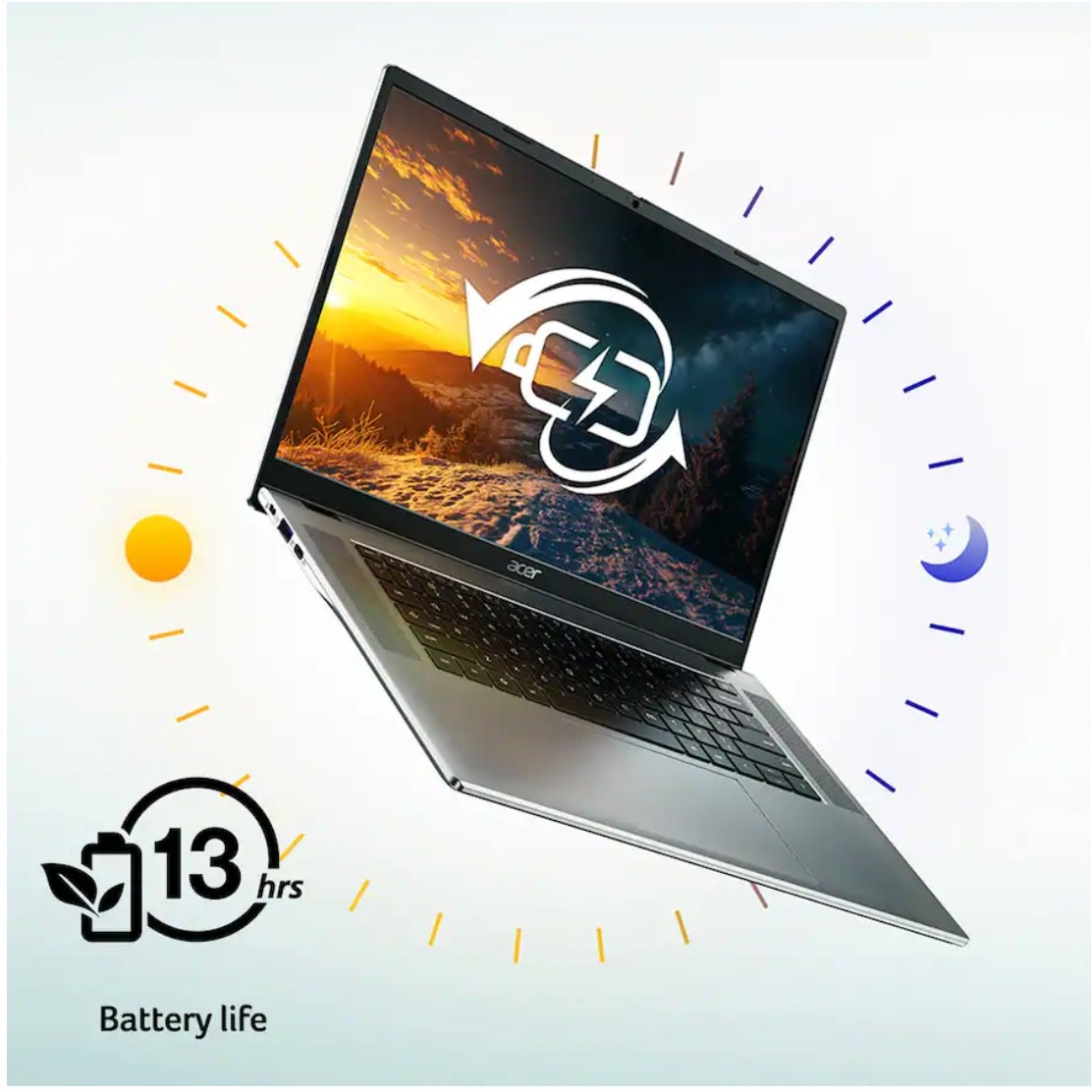 Acer – Chromebook 315 – 15.6″ FHD Laptop with Google AI – MediaTek Kompanio 540