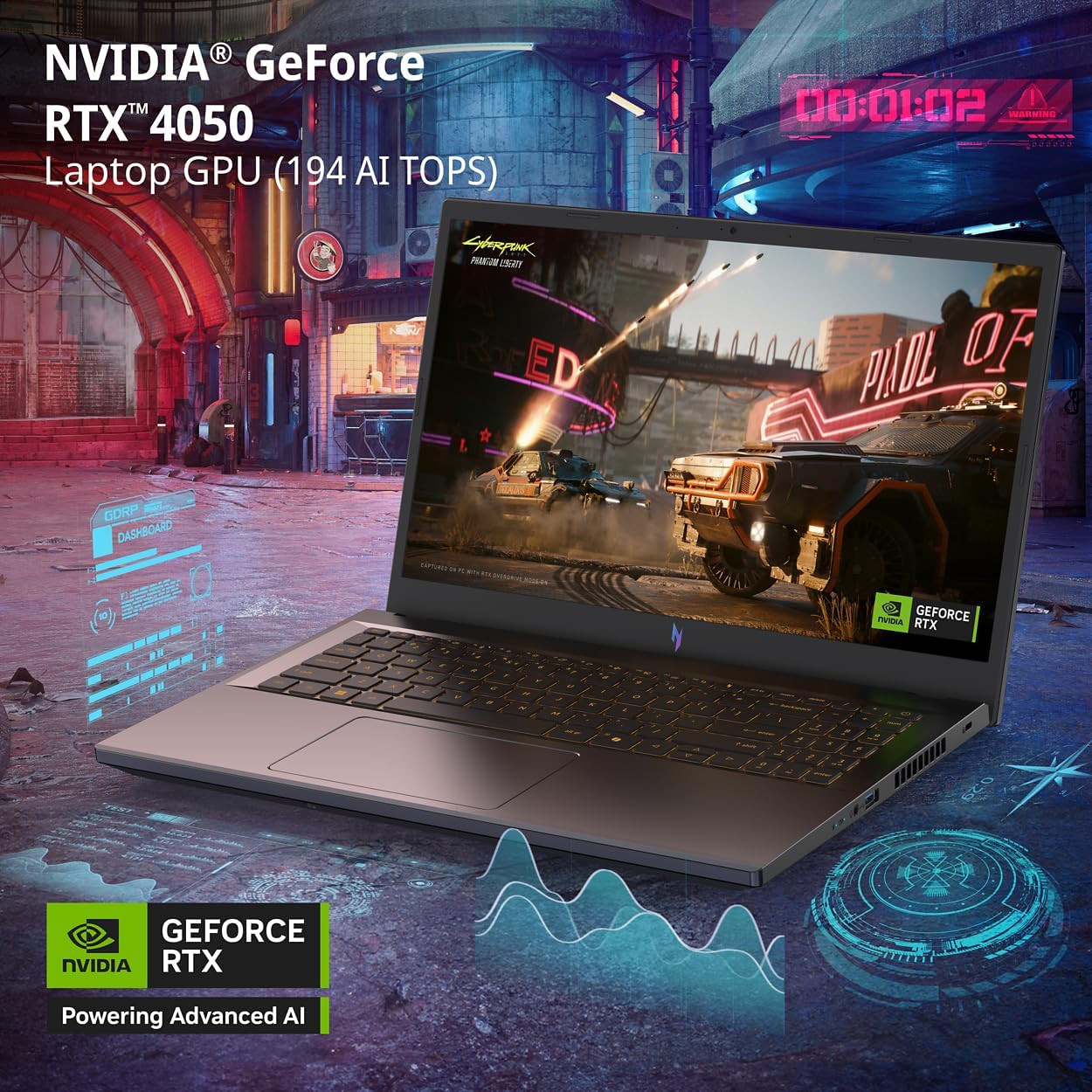 Nitro V Gaming Laptop | Intel Core I7-13620H Processor | NVIDIA Geforce RTX 4050