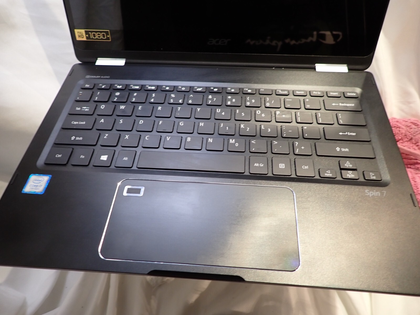 Acer Spin 714 14 Touchscreen Convertible Laptop Tablet Intel i7 8GB 256GB Win 10