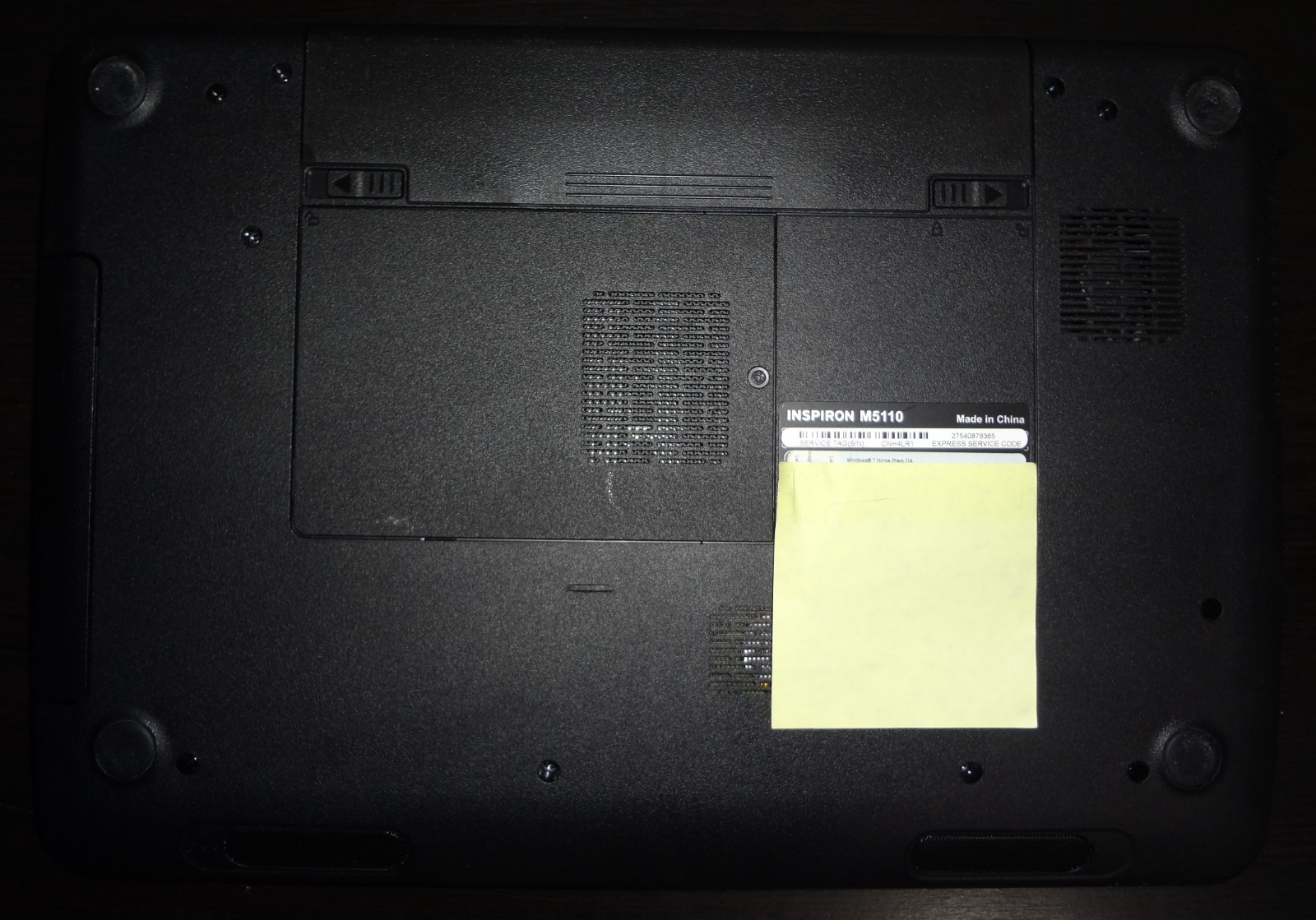 DELL INSPIRON M5110 LAPTOP COMPUTER WIN 10 AMD A4-3305M 8GB DDR3 RAM RADEON DVD