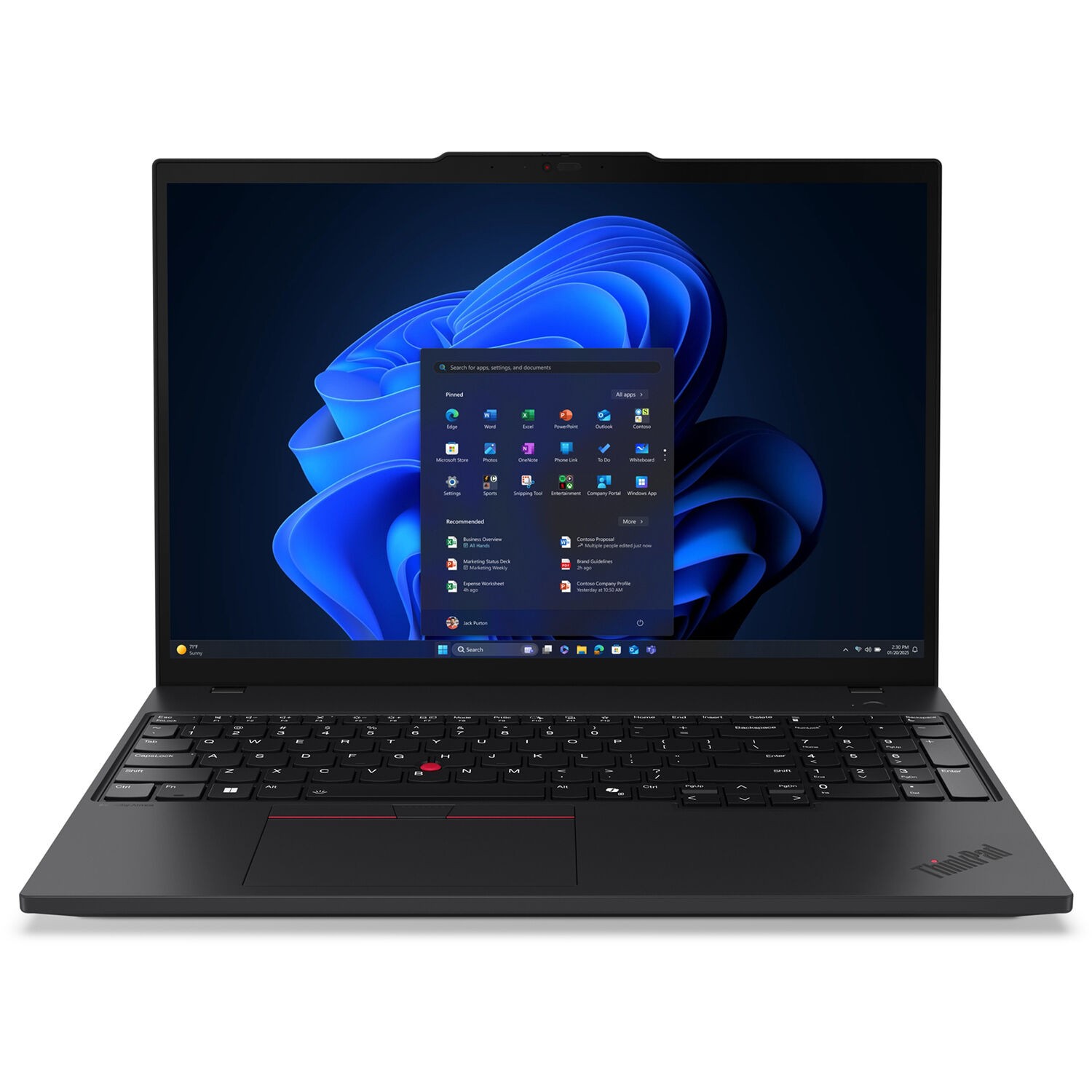 Lenovo 21QE001WUS ThinkPad T16 Gen 4 16″ Notebook – Intel Core Ultra 7